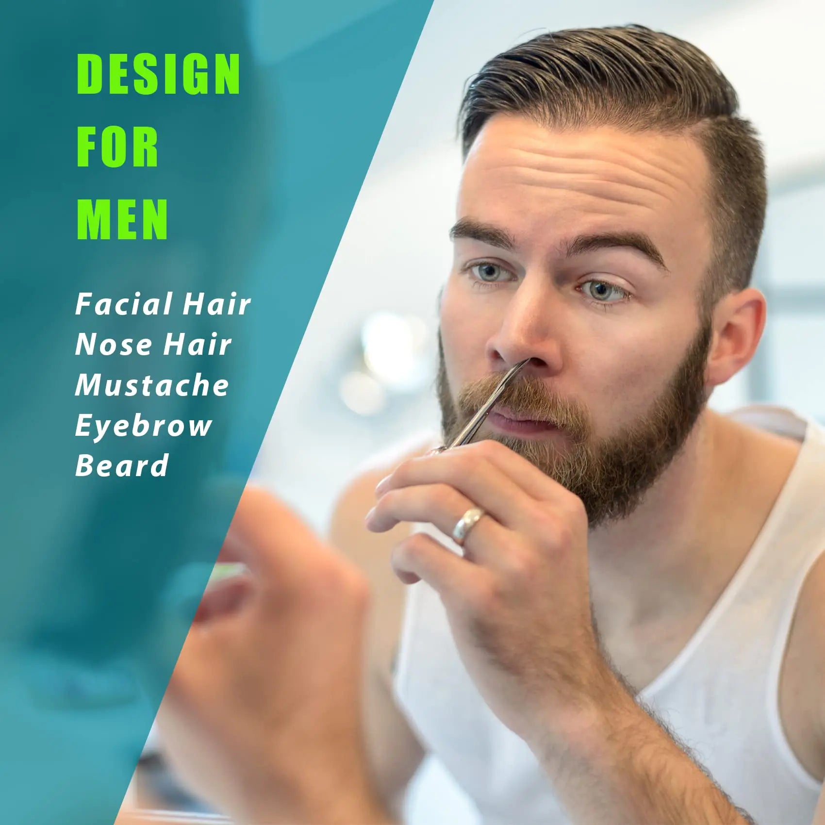 a man brushing his teeth with an electric toothbrush