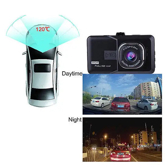 a picture of a car with a camera attached to it