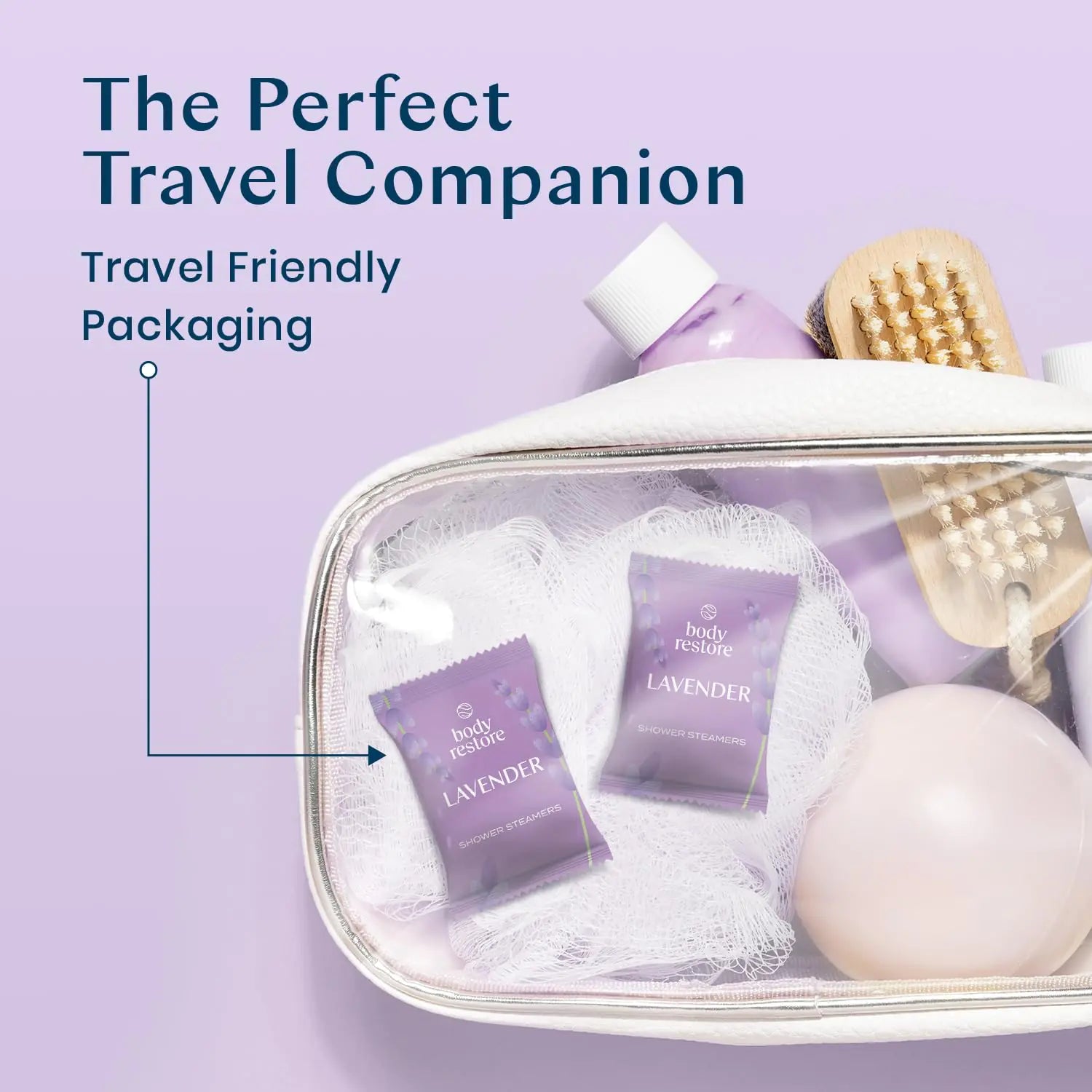 a travel bag with a lot of items inside of it