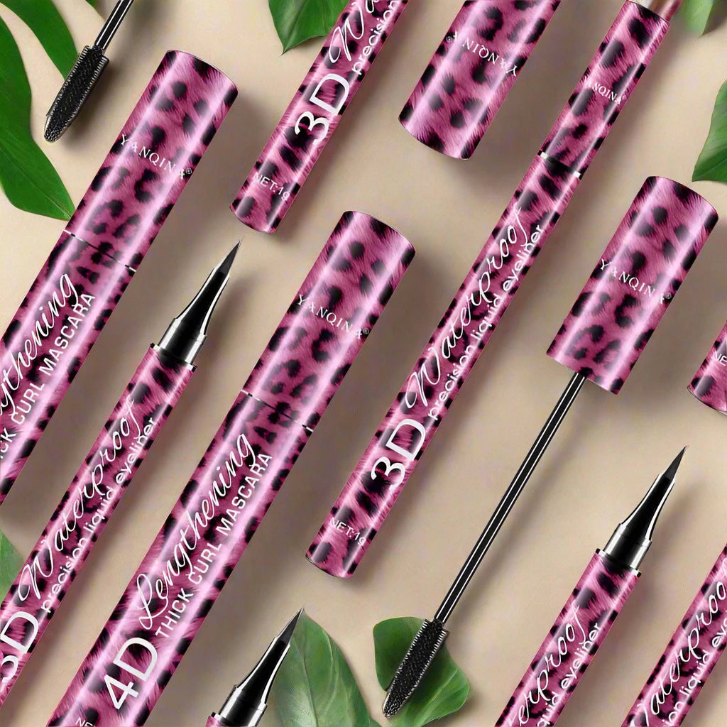 a close up of a mascara on a table