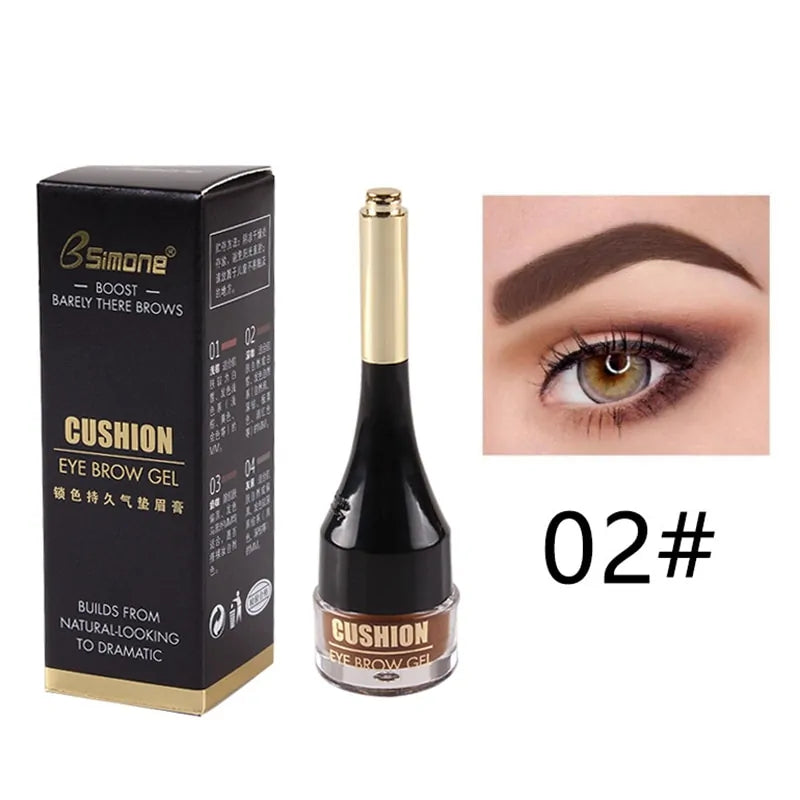 a close up of a bottle of makeup next to a box